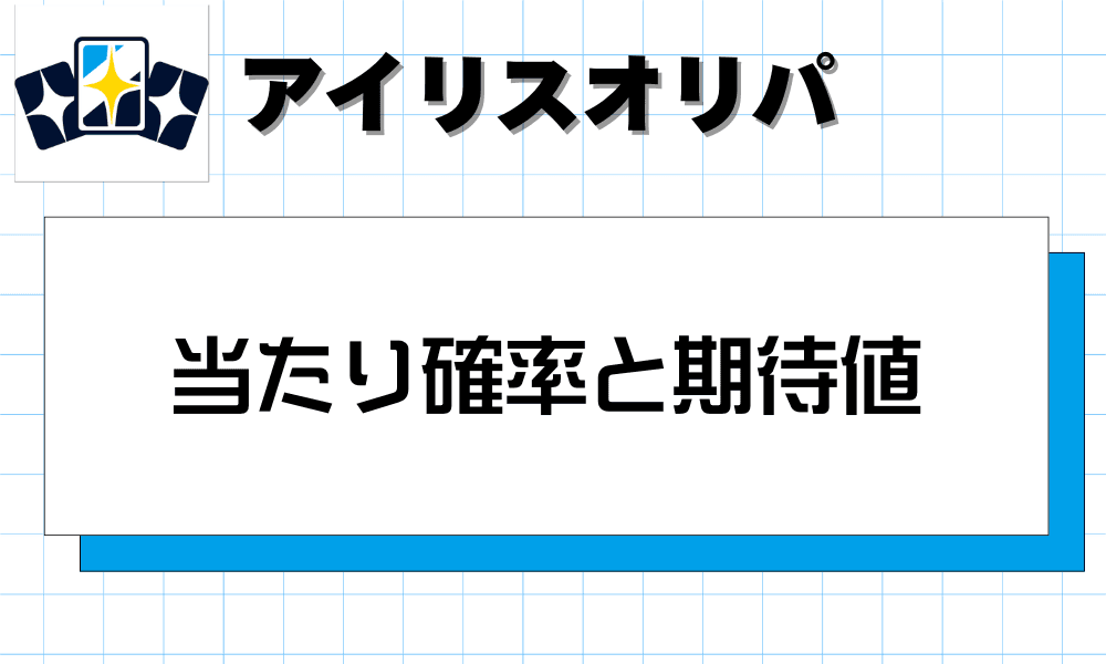 アイリス(Iris)オリパの当たり確率と期待値-w80